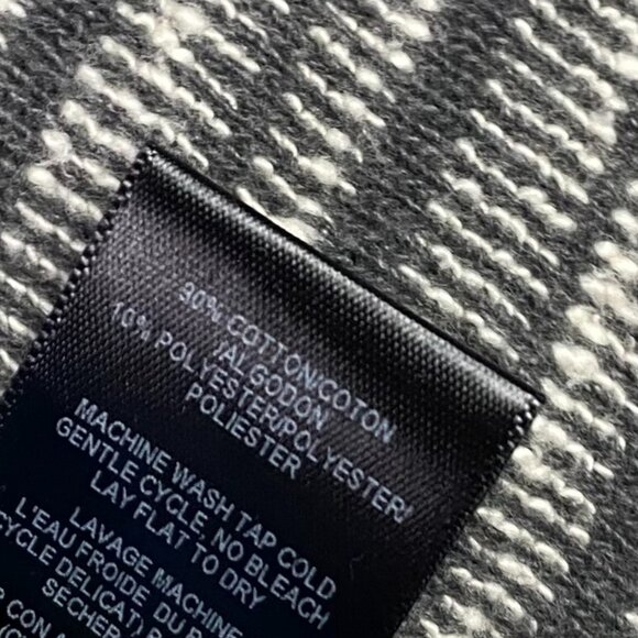 Kuhl Women's Cardigan Sweater Open Front Asymmetrical Gray Striped Marled Medium - Picture 12 of 12